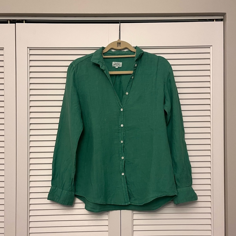 Hartford Linen Button Down Shirt